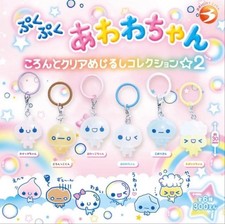 Pukupuku Awawa-chan Mejirushi Collection 2 complete set 6 Capsule Toy NEW picture