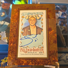 Topps 2026 Allen & Ginter Steve Burns