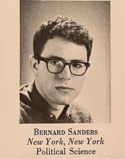 BERNIE SANDERS 1964 University Of Chicago College Yearbook picture
