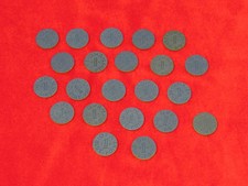 Vintage WWII OPA Lot Of 22 Blue Ration Tokens. picture