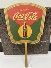 Vintage Original Coca Cola Advertising Fan from 1930’s Great Condition picture