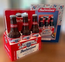 Budweiser Six Pack Cookie Jar Vintage 1998 New In Box Number On Bottom picture