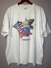 BEAT DOWN VINTAGE PLANET HOLLYWOOD WASHINGTON DC SHIRT XL picture