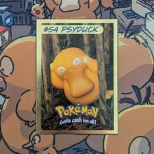 1999 Nintendo Hasbro Spotlight Pokémon Psyduck Card #54 picture