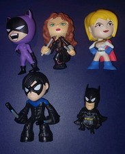 Funko Mystery Minis DC & Marvel Minifigures Lot of 5 - Loose picture