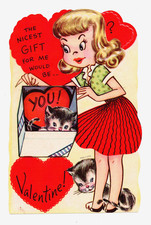 GIRL WITH CATS OPENING GIFT - PACKAGE 