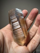 Lemurian Quartz Crystal Natural  Smoky Quartz Phantom Quartz Brazil Lemurian picture