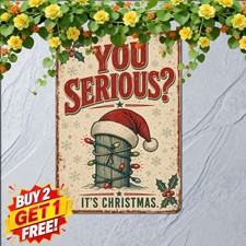 Funny Christmas Vacation Movie Quote Sign Festive Holiday Family Metal Plaque picture