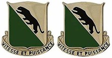 69th Armor US Army Unit Crest-Sold As Pair picture