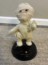 Vintage Gemmy Grave Raver Mummy Halloween Dancing Animated