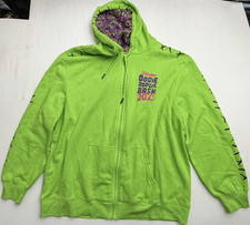 Disneyland California Adventure 2025 Zip Up Oogie Boogie Bash Hoodie XXLARGE NWT picture