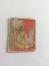 1931 Goudey Indian Gum Red Tomahawk card #48 fair picture