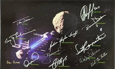 Signed Photo 10+ Astronauts | Schirra Carpenter Schweickart Lenov Avdeev & More picture