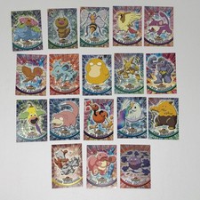 Vintage 2000 Topps Pokemon TV Animation Hologram Cards Lot 18 Venusaur Koffing picture