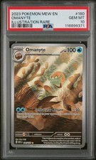 Graded Pokemon - Omanyte (180/165) 151 PSA 10 picture