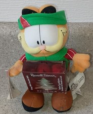 Sweet GARFIELD Plush Elf Doll Russell Stover Chocolate Box Suction Cup picture
