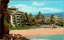 Sheraton Maui on Beautiful Kaanapali Beach Maui HI Vintage Postcard TPX3 picture