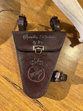19th Cen. TOC-type Schwinn “The World” Triangle Tool Pouch  picture