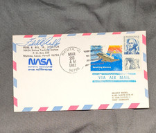 982 NASA STS-3 Columbia Launch Cover Kokee Hawaii Signed Director Fidel R Rul Jr picture