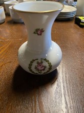 Malbec Limoges France Decor Empire Saint Cloud Vase 6” picture