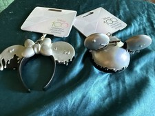 DISNEY RARE WORLD OF WONDER ANNIVERSARY ORNAMENTS NWTS picture