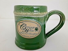  Deneen Hand thrown Pottery Carriage House Coffee Mug Jefferson, TX picture