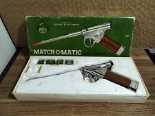 National Silver Company Match O Matic Butane Gas Match Gun R-1666 picture