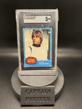1977 Topps Star Wars #1 Luke Skywalker SGC 5 picture