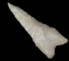 DALTON ARROWHEAD ILLINOIS ANCIENT AUTHENTIC NATIVE AMERICAN ARTIFACT picture