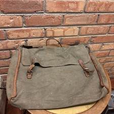 Original SS Sturm 2/5 German Kleidersack clothes bag Wehrmacht RARE Well Worn picture