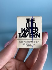 Vintage Georgia Matchbook: “The Lull Water Tavern” Atlanta, GA picture