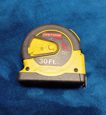 Sears Craftsman USA Rare Yellow 30ft Locking Tape Measure 9 39530. picture