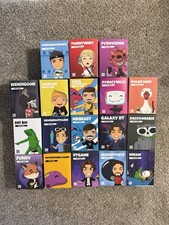 Youtooz Vinyl 18 Figure Lot Jacksepticeye, Rtgame, MrBeast, Lachlan, Pyrocynical picture