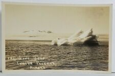 Alaska The Lone Berg Inside Passage c1930s Real Photo Postcard O20 picture
