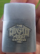 Vintage 1963 Zippo TMX Transport MOTOR Express ADVERTISING Lighter Bradford PA picture