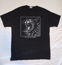 Rare Hawthorne Heights Goth Cat T Shirt All Size S-5Xl FF343 picture