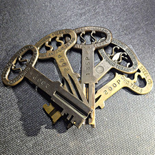 VINTAGE××Southern Steel Co Cell Keys San Antonio Texas. T.BRADLEY picture