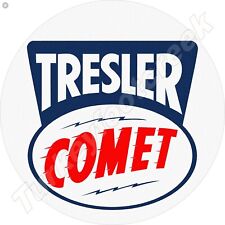 Tresler Comet Round Metal Sign 2 Sizes To Choose From picture