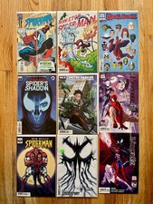 SPIDER-MAN 9 COMIC LOT Amazing Spider-Man #93 1st Chasm Gleason Spider-Verse picture