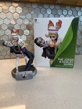 DC Collectibles DC Bombshells The Joker & Harley Quinn Statue Ant Lucia w/ Box picture