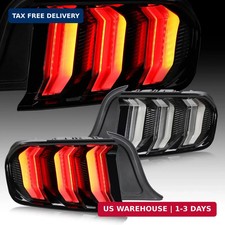 VLAND LED Tail Lights Compatible For Ford Mustang 2015-2023 6th Gen (Sixth gener picture