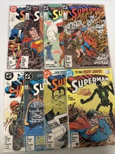 Superman #1 2 3 4 5 6 7 8 1987 DC Comics Lot Run Set VF/NM *U4 picture