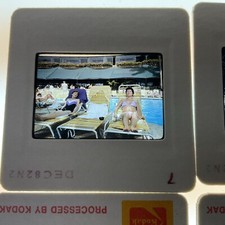 112 Vintage 35mm Film Slides 1982 Melbourne Family Life Kodak Ektachrome Lot picture