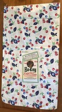 Vintage 1930s 40s Fruit Cotton Feedsack 50lb Full Unopened w/ LABEL Bo-Kay Flour picture
