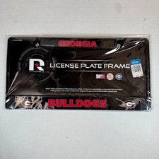 Standard Vehicle License Georgia Bulldogs Collegiate Plate Frame CFRG1012X picture