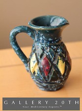 đź’ĄCHARMING ITALIAN ATOMIC MCM ABSTRACT POTTERY VASE AFTER BITOSSI 50S 60S ARTđź’Ą picture