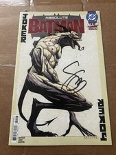 Absolute Batman #15 3rd print Signed By Scott Snyder picture