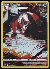 Pokémon TCG Thievul Crown Zenith: Galarian Gallery GG17/GG70 LP picture