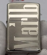 Marlboro Longhorn Bull Star Vintage Silver Silver Zippo Lighter picture