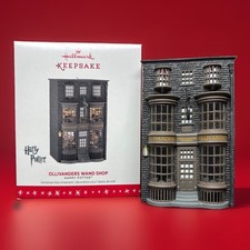 2016 Hallmark Keepsake Ornament Ollivanders Wand Shop Harry Potter Magic Viewer picture